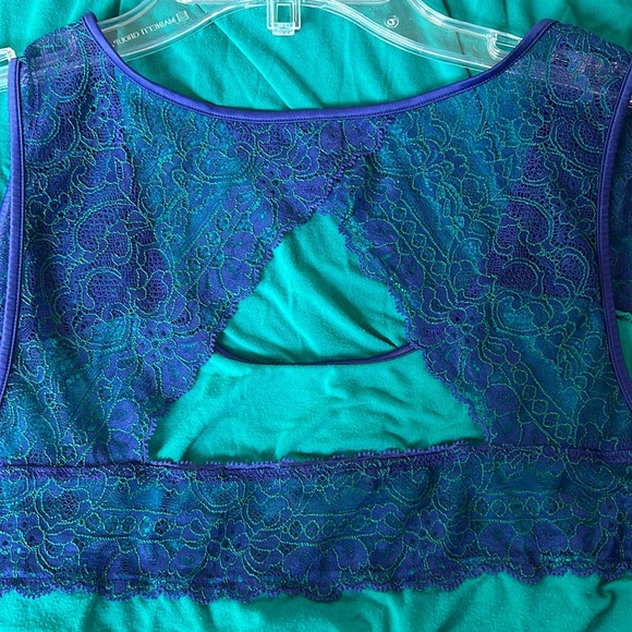 Soma Cool Nights Lace Nightgown size L - Picture 3 of 5